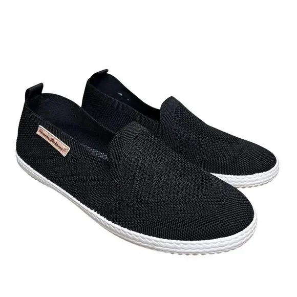 Tommy Bahama Black Slip On Shoes Sneakers Mesh Lighweight Travel Casual size 7.5 - Picture 1 of 8